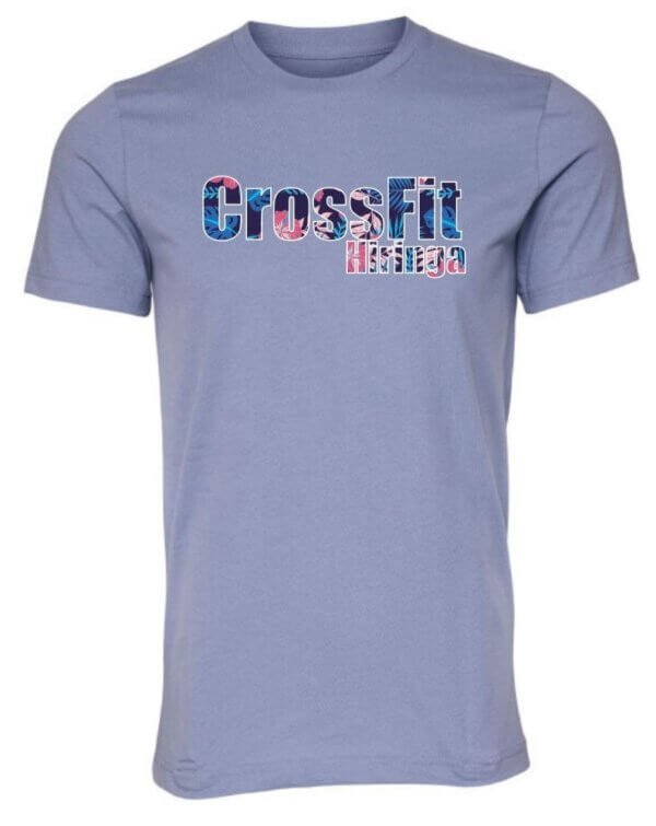 T-shirt Unisex - Fleurs - Violet