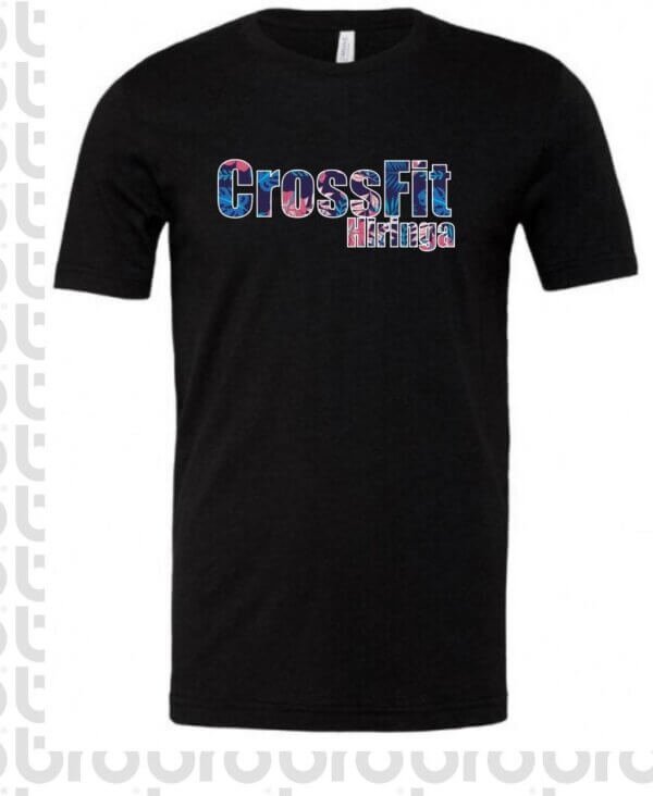 T-shirt Unisex - Fleurs - Noir
